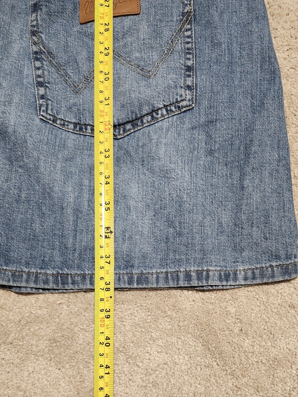 NWT Wrangler Women's Mini Denim Dress Pearl Button 100% Cotton Size XL - Picture 6 of 9